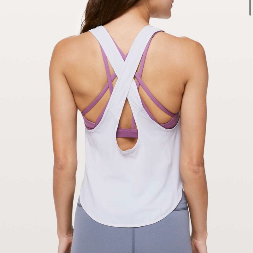 Lululemon Call it a Tie Tank, Color: Stargaze, Size: 4